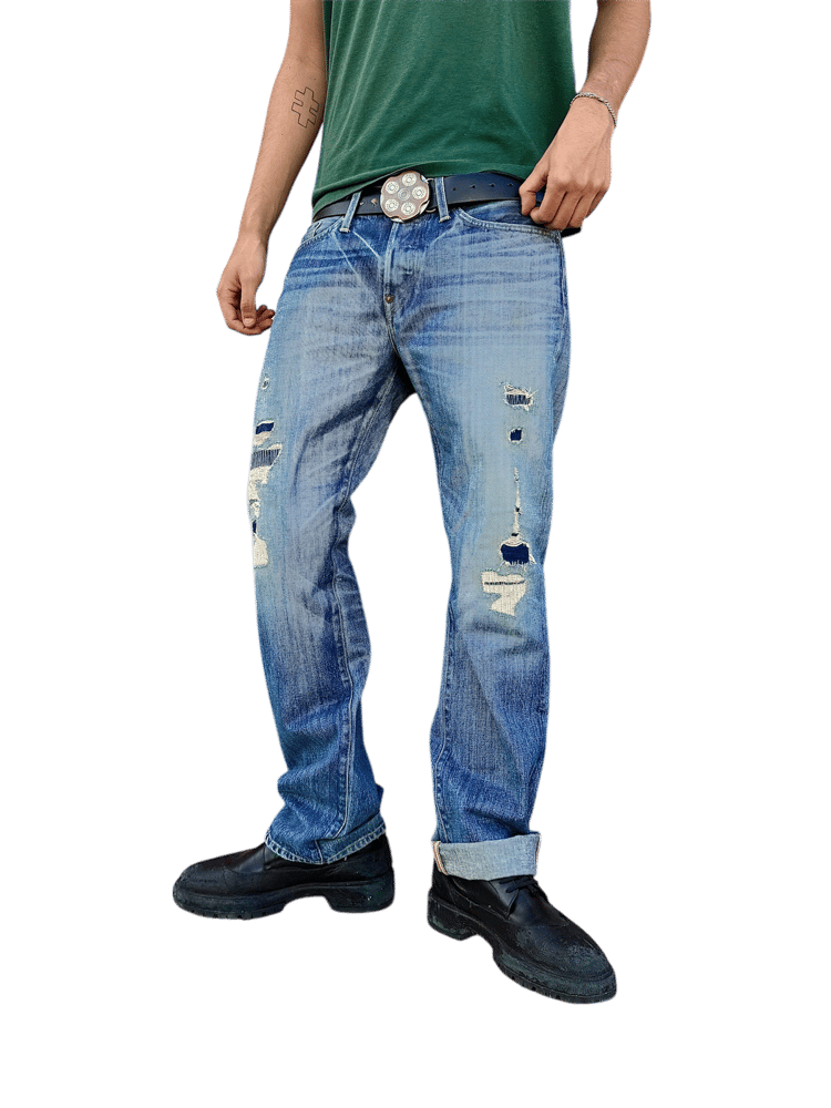 Image of EVISU 2000's Selvedge Denim