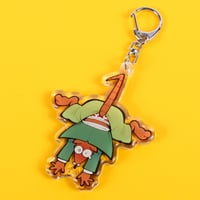 Image 3 of DANGLING RAT ACRYLIC KEYCHAIN 