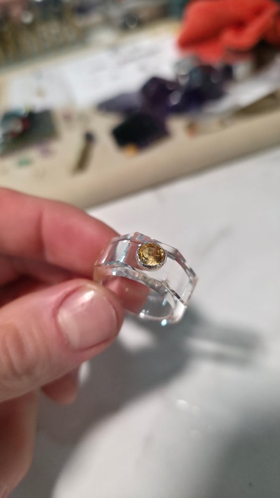 Image of Gemstone Ring Drop #2