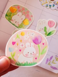 Image 4 of Bunny sticker pack