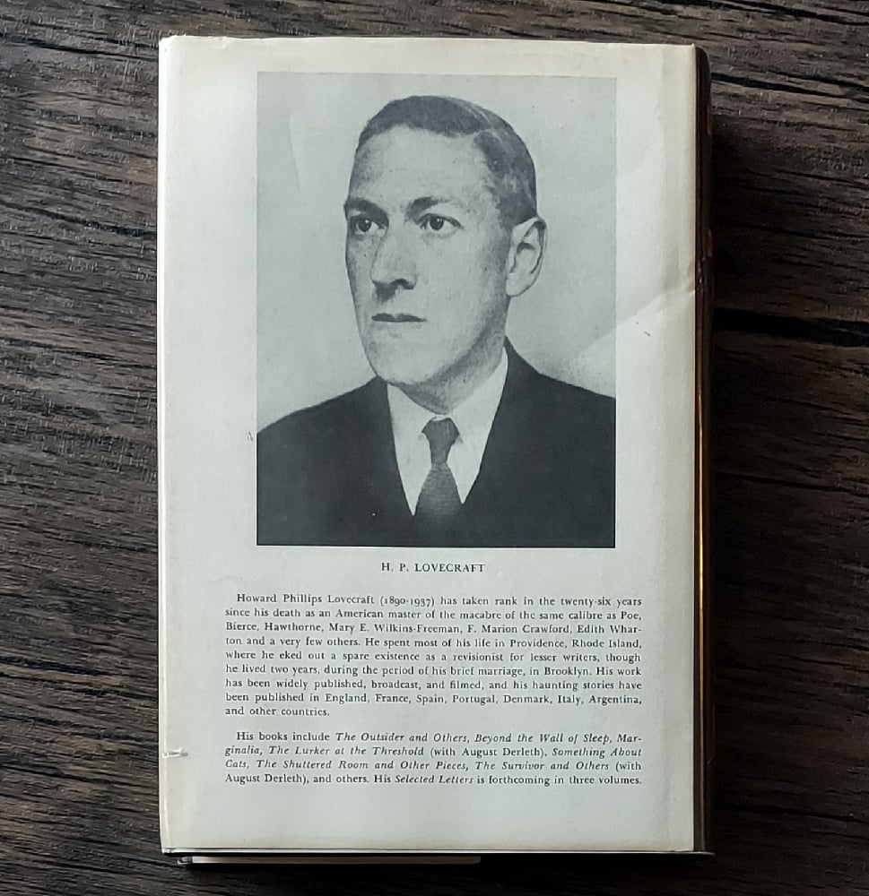 The Dunwich Horror and Others: The Best of H.P. Lovecraft -  ARKHAM 1st ed, 3rd printing