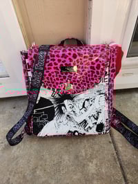 Image 1 of Subhumans leopard print backpack