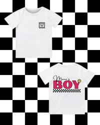 Image 1 of T-SHIRT: Mama's Boy or Girl