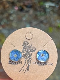 Image 3 of Petite Petals Stud Earrings 