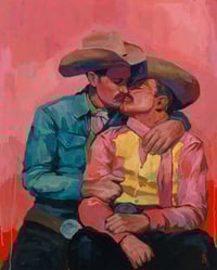 Image 1 of At Least We Have Today - 24x30" Acrylic on canvas