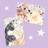 Image 1 of puppy + kitty set