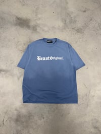 FADED BLUE  LOGO TEE