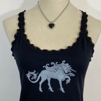 Image 4 of Hand Printed Unicorn Cami
