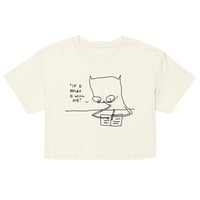 Image 3 of Women’s crop top IF I RELAX 