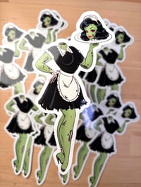 Image 7 of Glamour ghouls vinyl stickers/ a set of 12