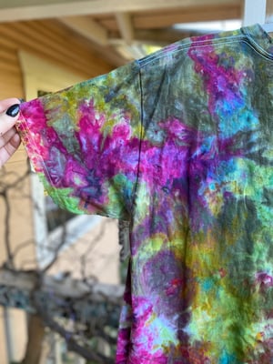 Image of LARGE Disrespect Your Surroundings Tie Dye Shirt 1