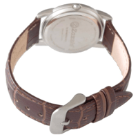 Image 3 of Cross with sunrise men's watch brown leather band