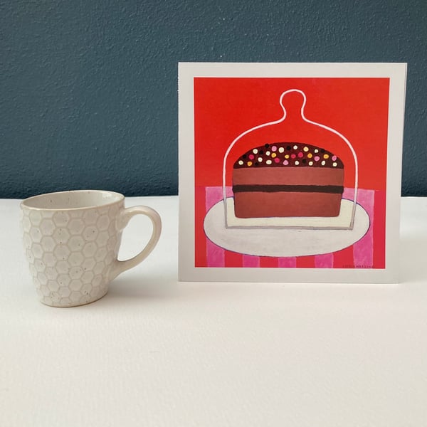 Image of A Cake for the Weekend card