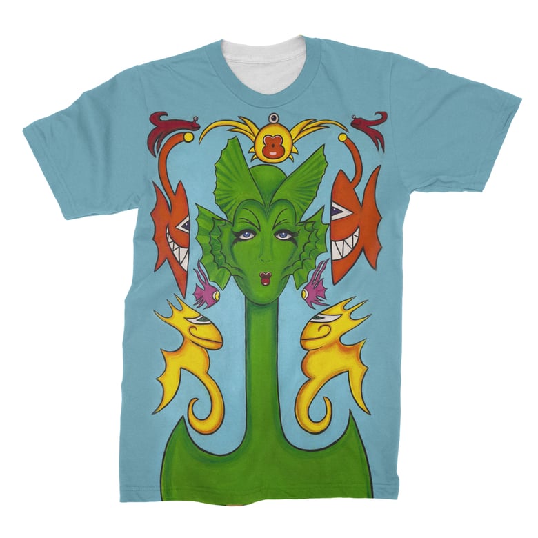 Image of Queen of the Mer (Kabuki) Tee