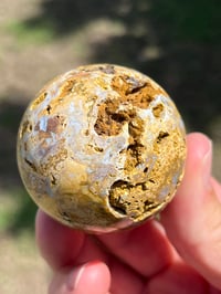 Image 10 of Ocean Jasper Druzy Sphere #2830