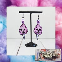 Killer Cotton Candy Earrings