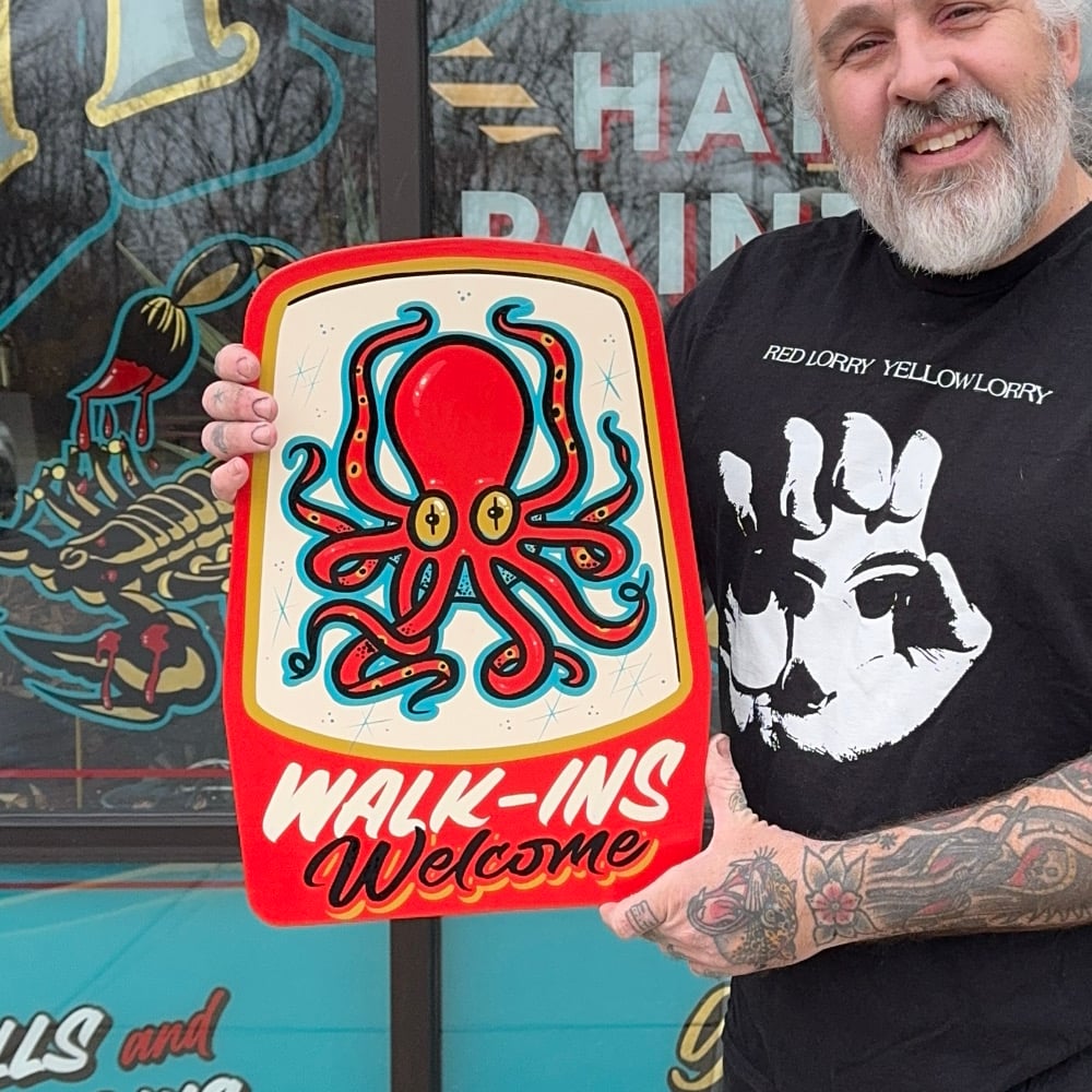 Octopus- Walk-Ins Welcome