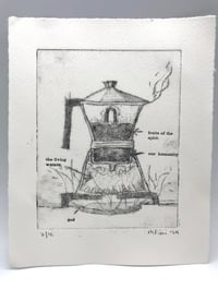 Moka Pot Etching