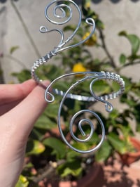Image 2 of Silver Spirals Bracelet