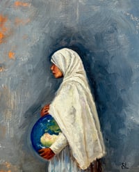 Mercy original oil painting 
