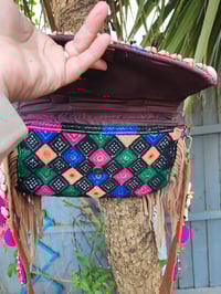 Image 4 of Mini city bag tribal Orangey