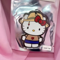 Image 2 of Hk & Bad Bu nny Bucket Hat Car Freshener 