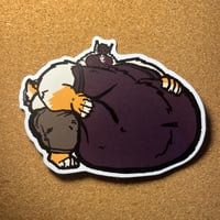 Image 1 of Archie Shy Belly Boy Sticker