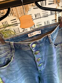 Image 3 of Zara button up jeans 