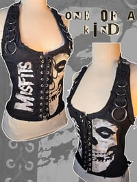 Image 1 of Frayed Misfits top XS/S