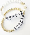 CUSTOM NAME BRACELETS