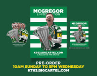 Callum McGregor Champion Pin Badge + Free Stickers PRE ORDER