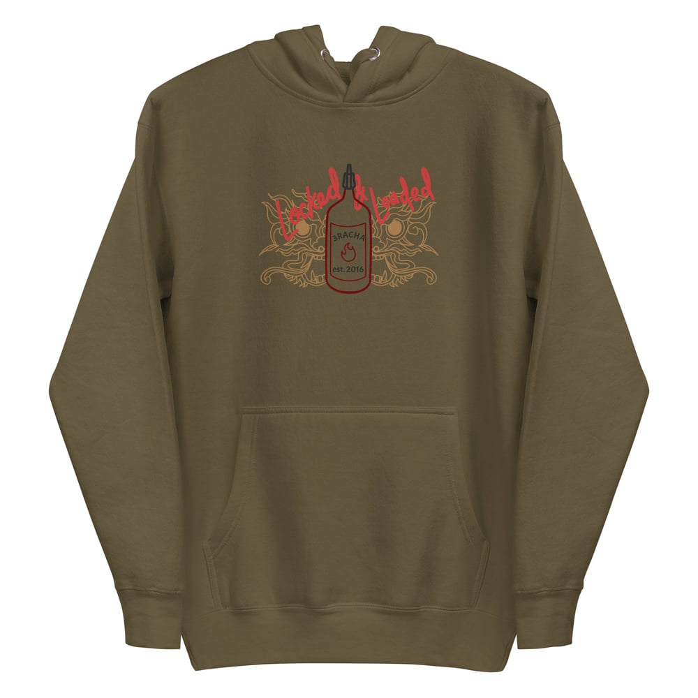 Image of Locked & Loaded Embroidered Hoodie