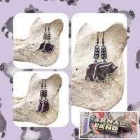 Image 1 of Trash Panda Earrings