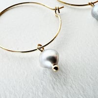 Image 5 of Boucles D’Oreille Petite Perle 