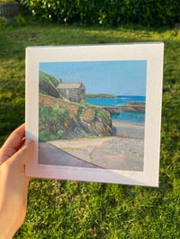 ‘MULLION COVE FISHERMANS HUT’ PRINT