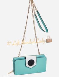 Image 3 of Teal Wallet & Wristlet 