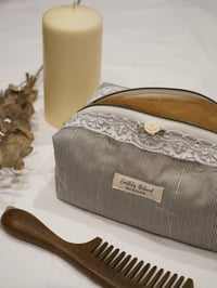 Image 3 of Quilted Travel Bag (Striped)