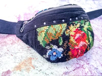 Image 4 of "SEWN TAPESTRY" HIP BAG