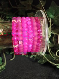 Image 2 of (6pc) Pink Bracelet Stacks