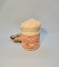 Image 1 of Citrus Ginger Whipped Body Sugar (orange, grapefruit & ginger) Scrub (8 oz)