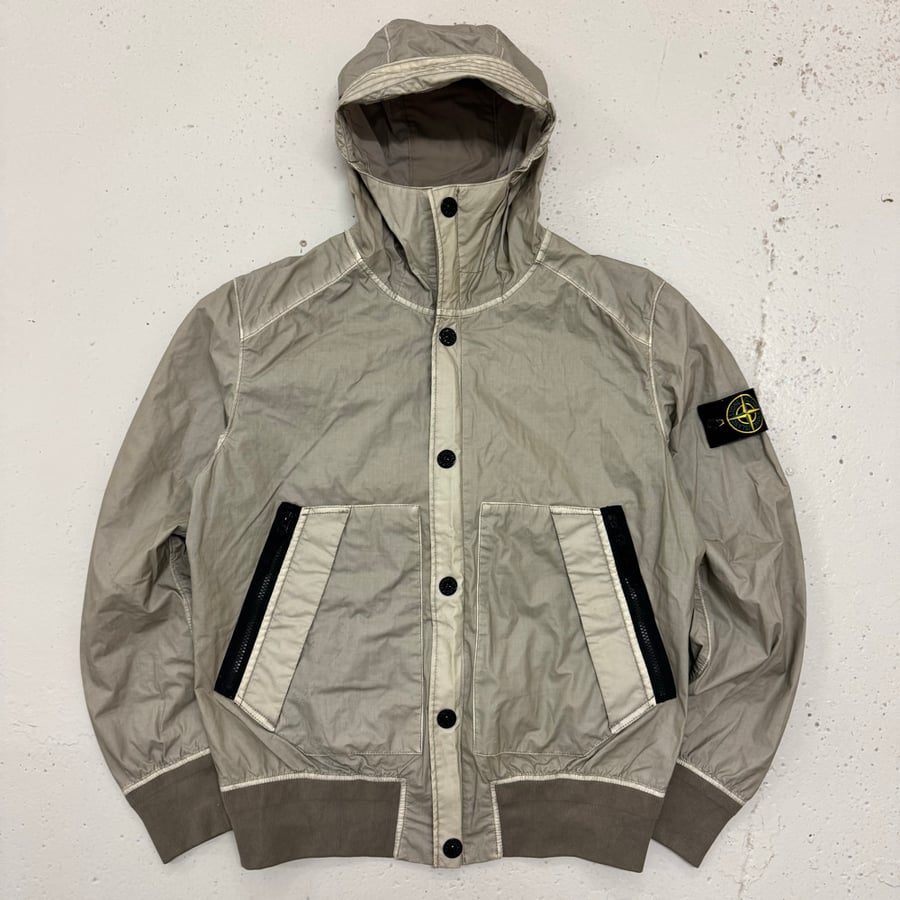 Image of SS 2012 Stone Island 30th Anniversary Mussola Gommata Jacket, Size Medium