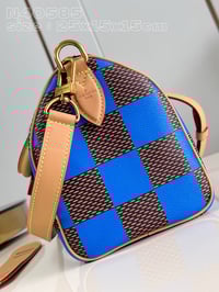Image 9 of LV Leather Damier Bag
