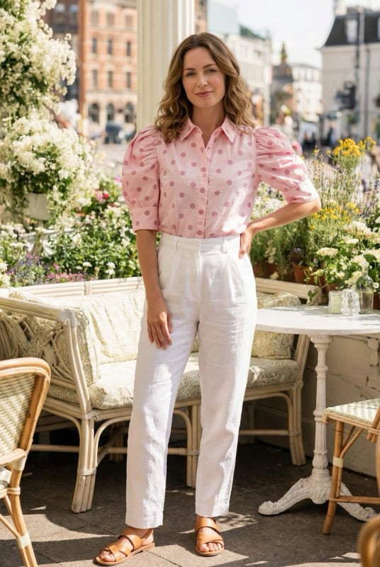 Image of Dottie Blouse (two colors)