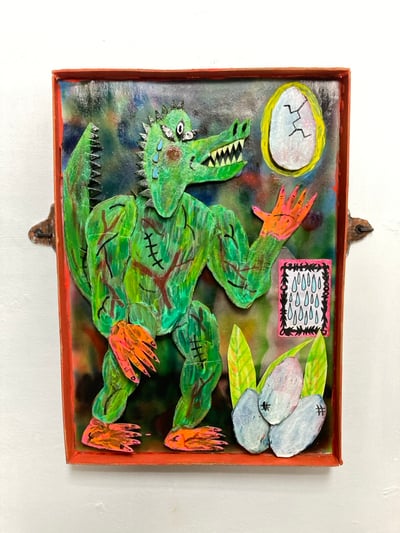 Image of The Crocodile of Sadness by John Powell-Jones 