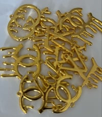 Image 2 of Large solid colors Drip Charms