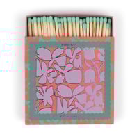 Image 1 of Cerillas flores abstractas