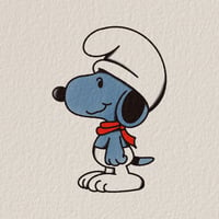 Smurf Snoopy