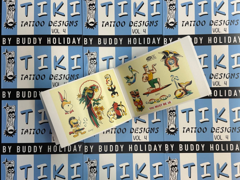 Tiki Tattoo Designs Vol. 4