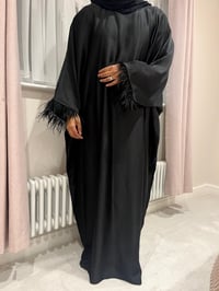 Image 1 of Safaa Abaya - black 