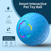 Image 22 of Smart Dog Toy Ball Electronic Interactive Pet Toy Ball USB Automatic Bouncing Rolling Toy Ball With 